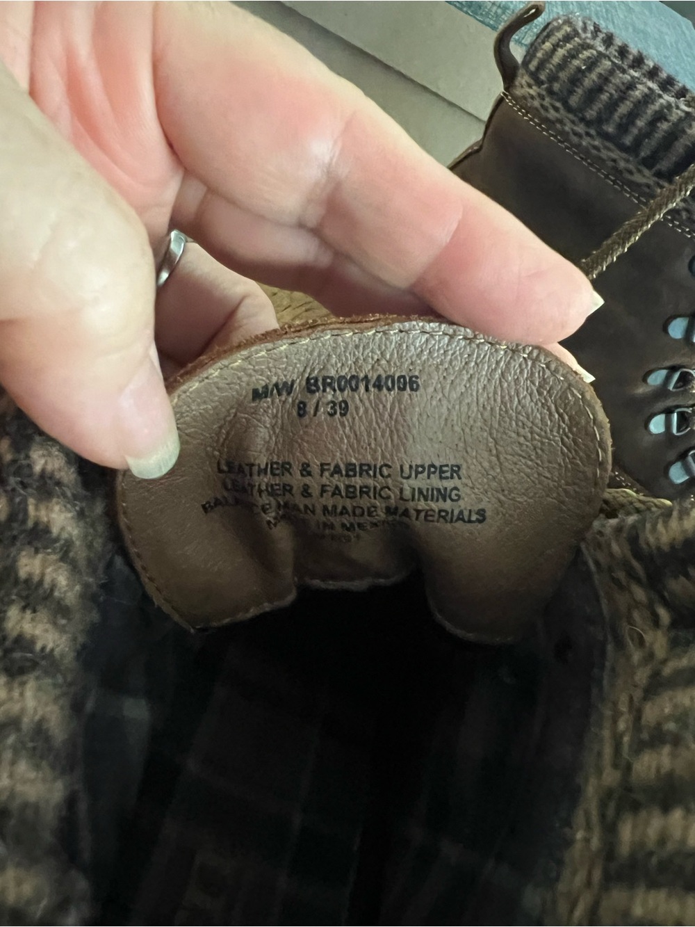 Born Women’s Brown Suede Lace-Up Ankle Boots - Picture 7 of 11